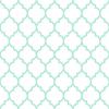 Minty-Blue Moroccan Lantern Pattern