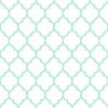 Minty-Blue Moroccan Lantern Pattern